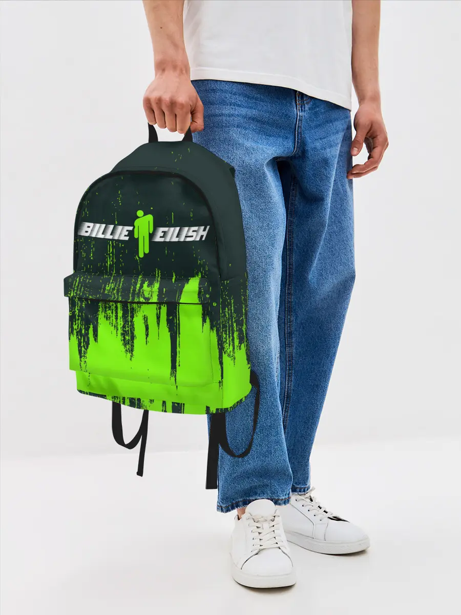 Рюкзак джинсовый / BILLIE EILISH / БИЛЛИ АЙЛИШ