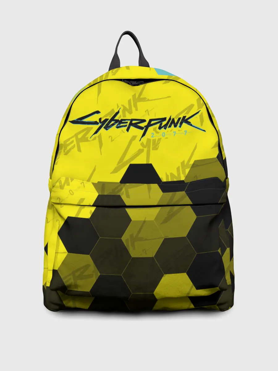 Рюкзак джинсовый / CYBERPUNK 2077 / Киберпанк