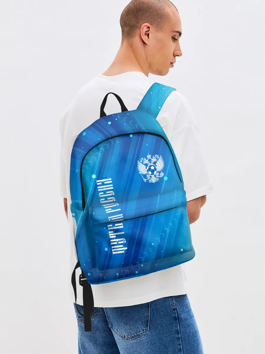 Рюкзак джинсовый / ФУТБОЛ РОССИЯ / Russia