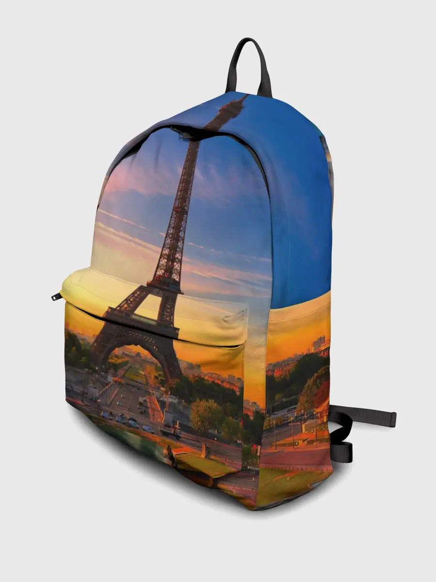 Рюкзак джинсовый / Эйфелева башня