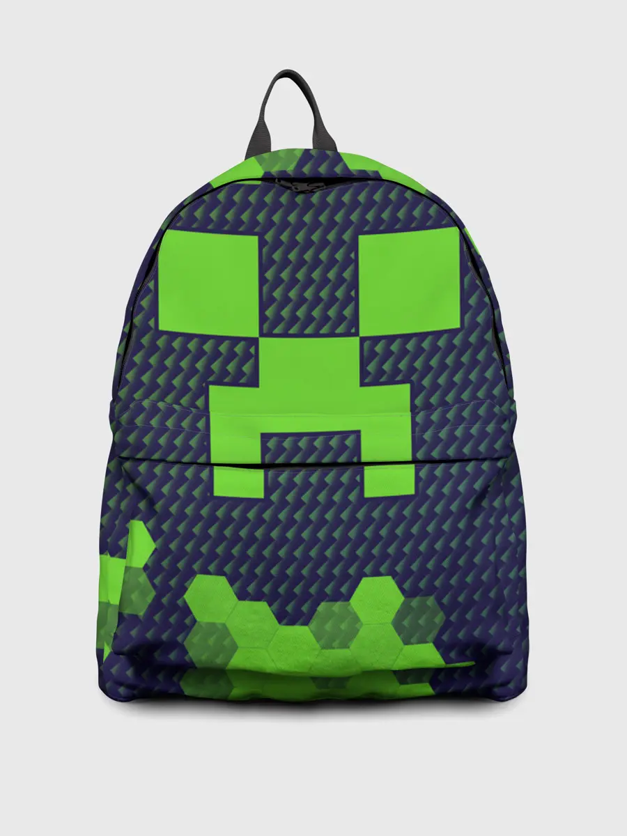 Рюкзак джинсовый / MINECRAFT / МАЙНКРАФТ