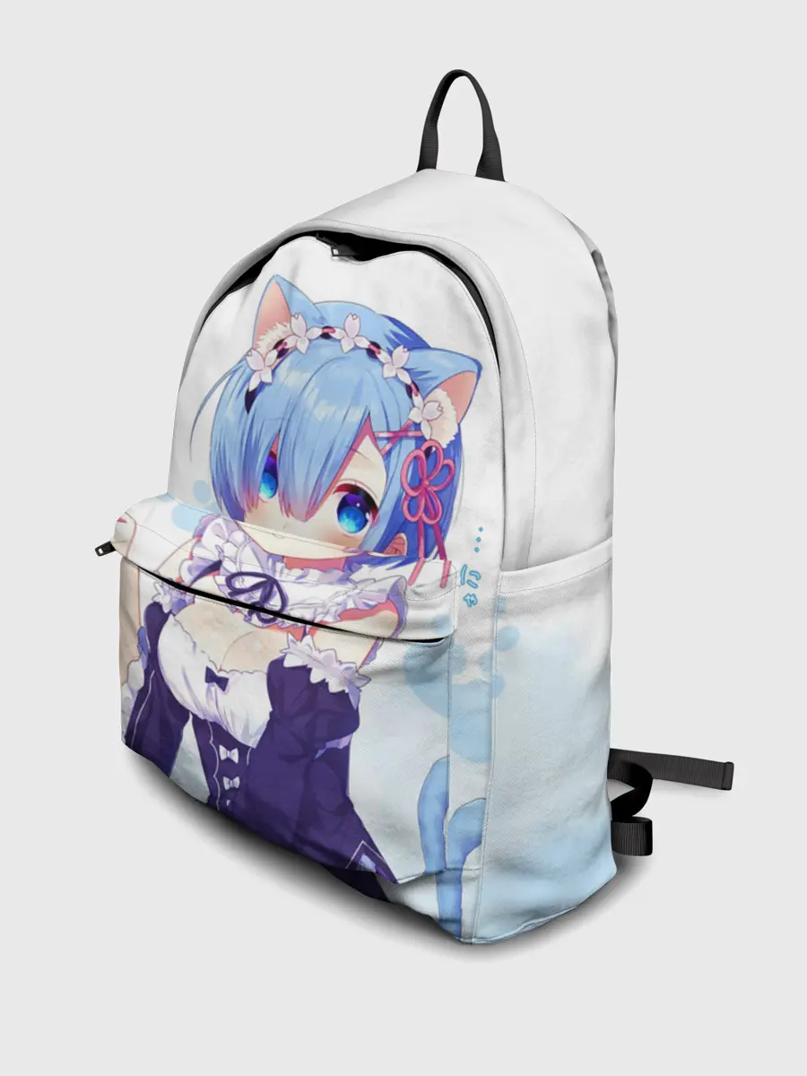 Рюкзак джинсовый / Re:Zero, Рем