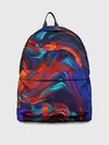 Рюкзак джинсовый / Абстракция краски