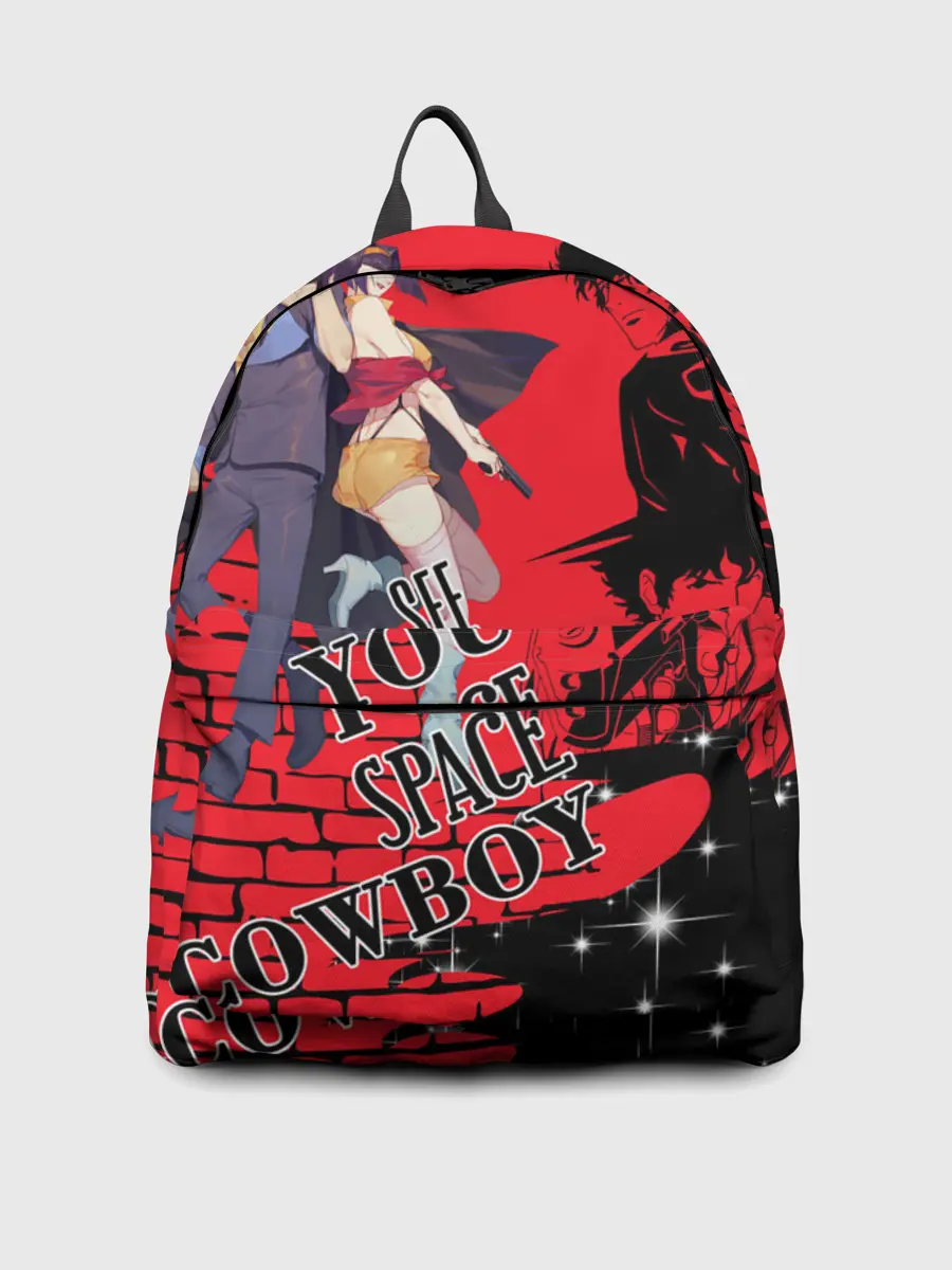 Рюкзак джинсовый / Cowboy Bebop art
