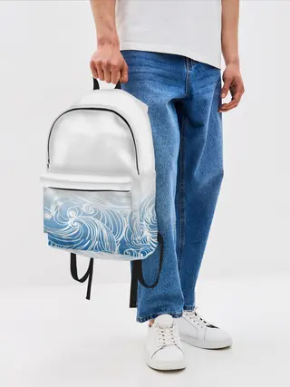 Рюкзак джинсовый / Gintama | Гинтоки