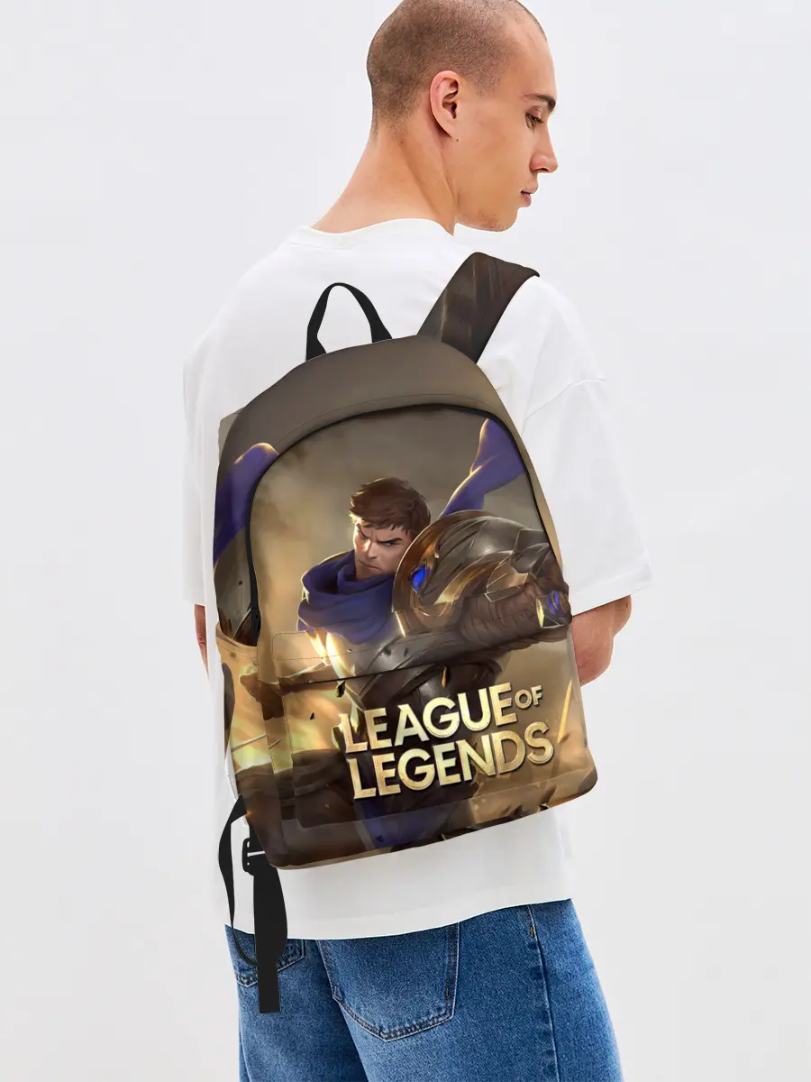 Рюкзак джинсовый / League of legends Гарен