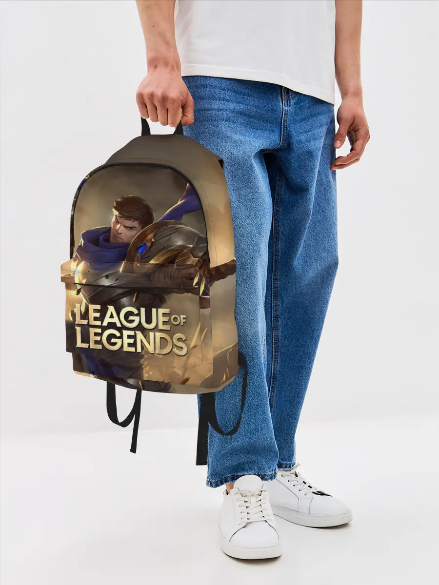 Рюкзак джинсовый / League of legends Гарен