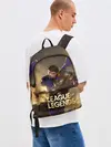 Рюкзак джинсовый / League of legends Гарен
