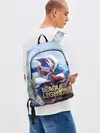 Рюкзак джинсовый / League of Legends МАСТЕР ЙИ