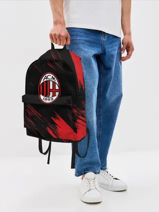 Рюкзак джинсовый / AC MILAN.