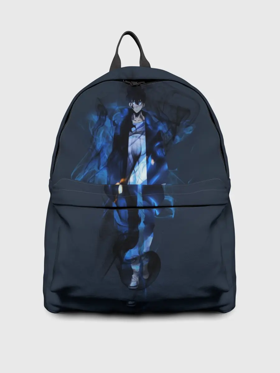 Рюкзак джинсовый / Поднятие Уровня в Одиночку