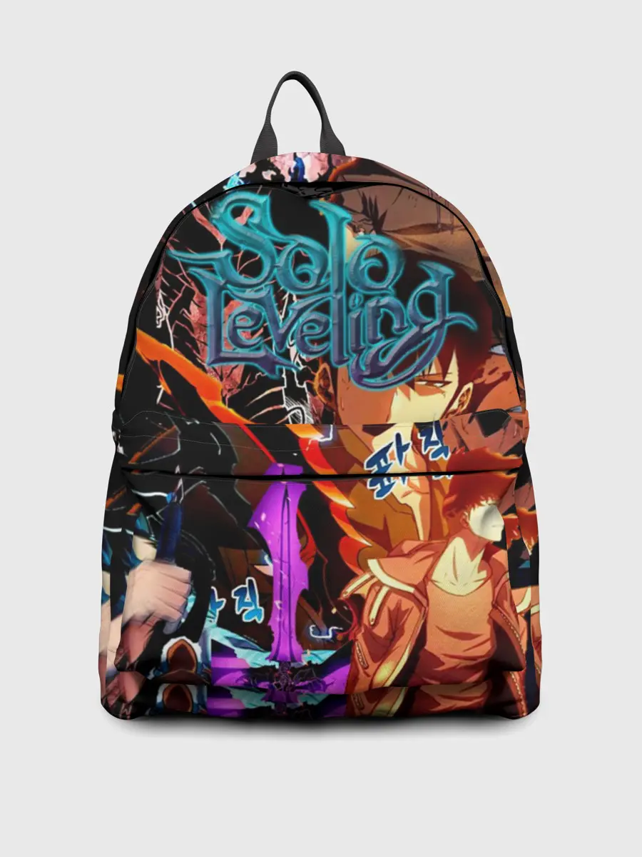 Рюкзак джинсовый / Solo Leveling