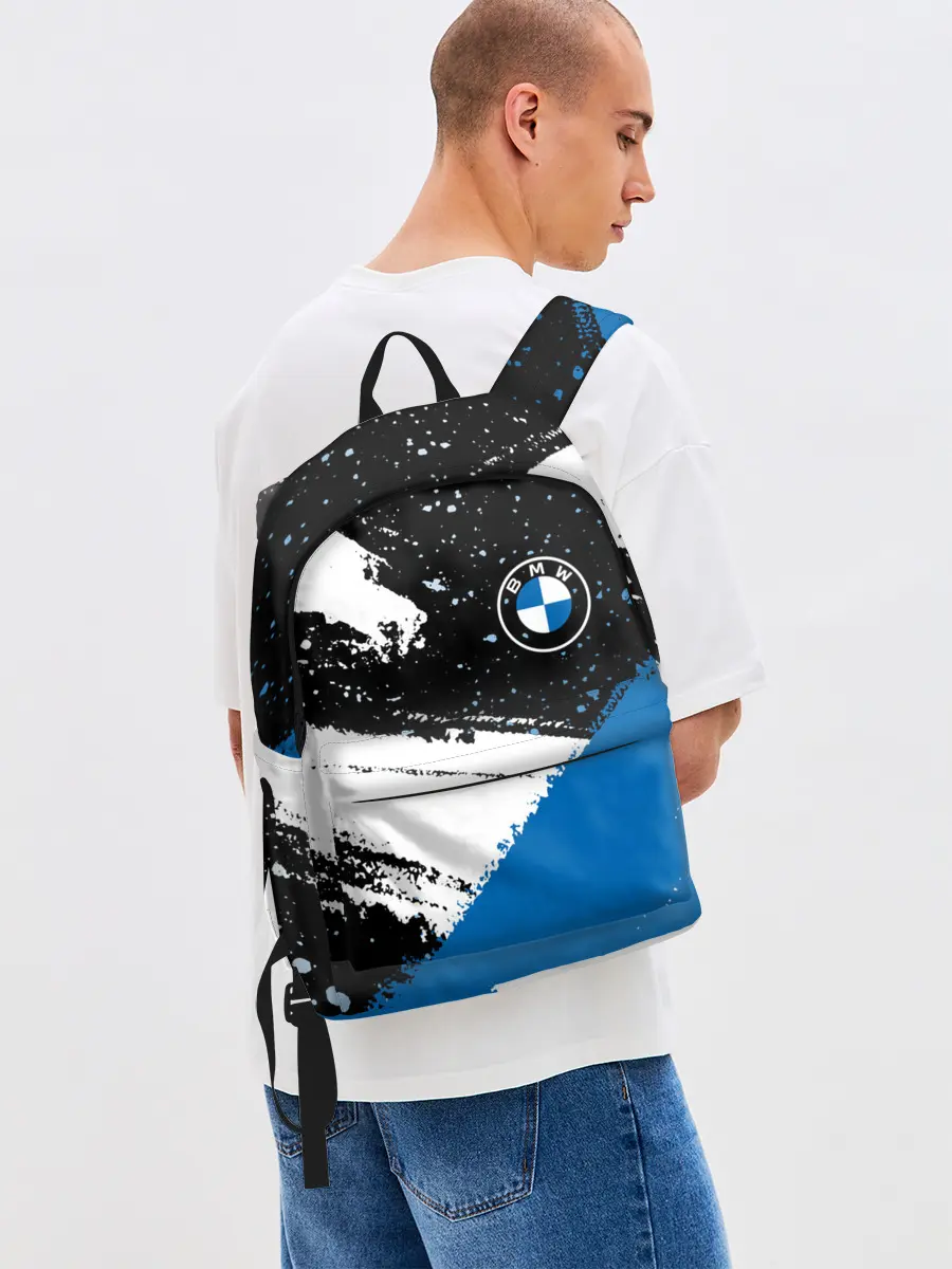 Рюкзак джинсовый / BMW / БМВ