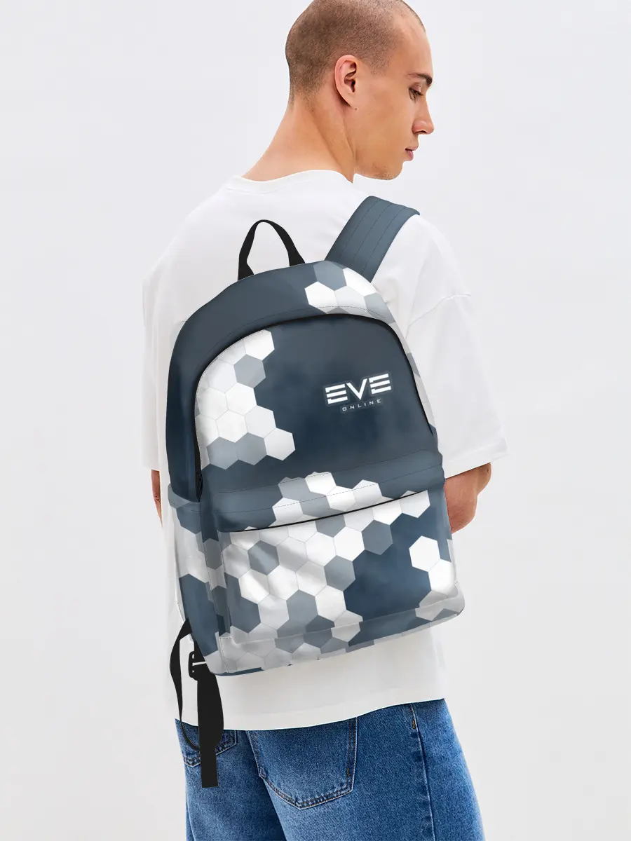 Рюкзак джинсовый / EVE ONLINE / ИВ ОНЛАЙН