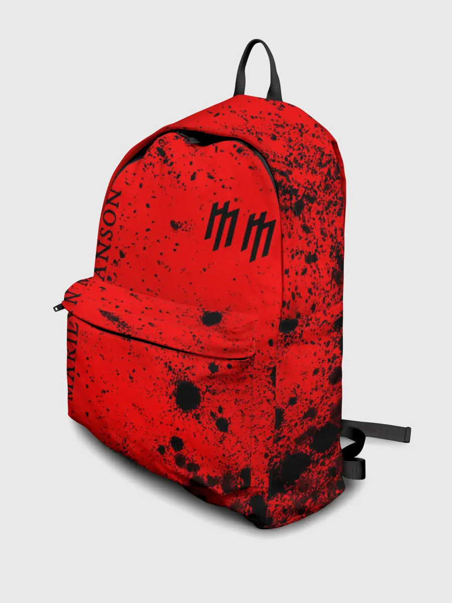 Рюкзак джинсовый / MARILYN MANSON / М. МЭНСОН