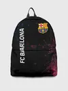 Рюкзак джинсовый / FC BARCELONA.