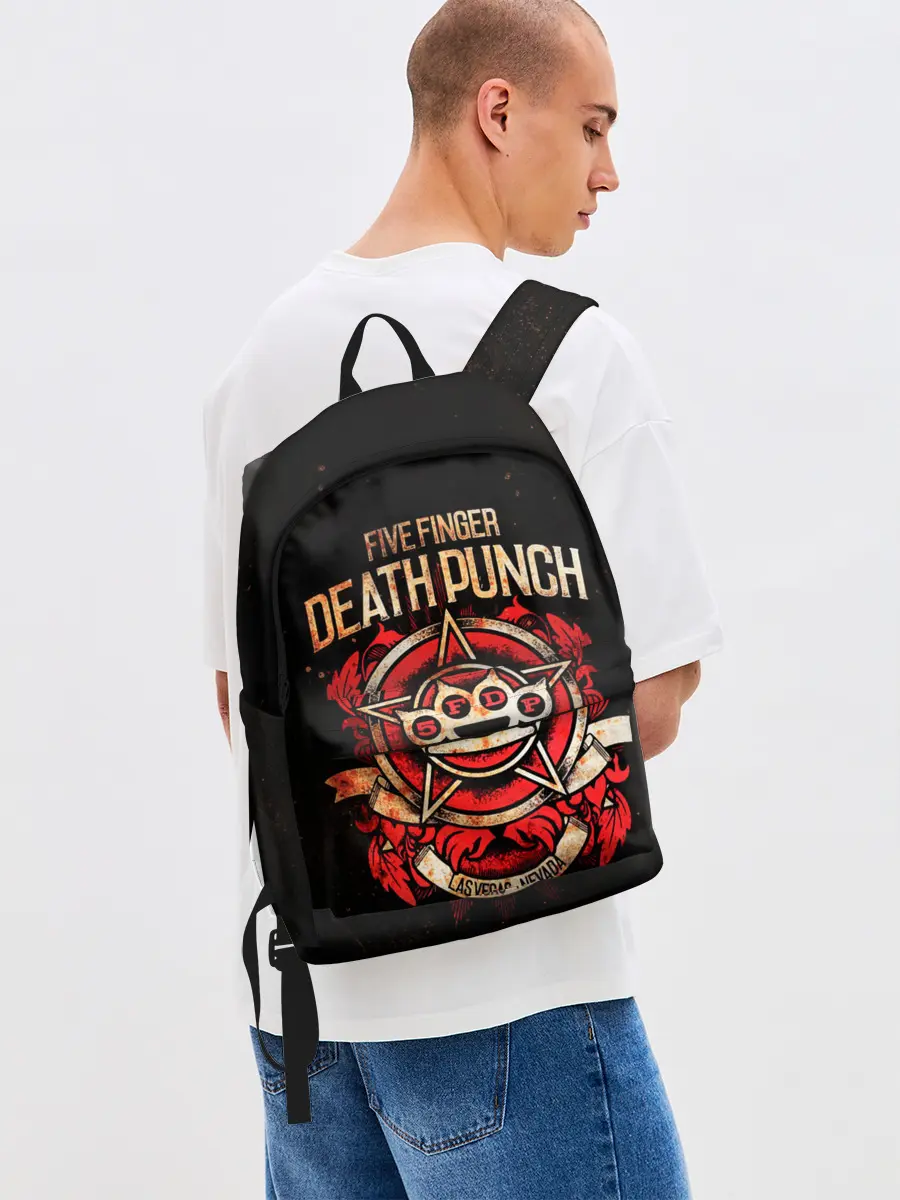 Рюкзак джинсовый / Five Finger Death Punch