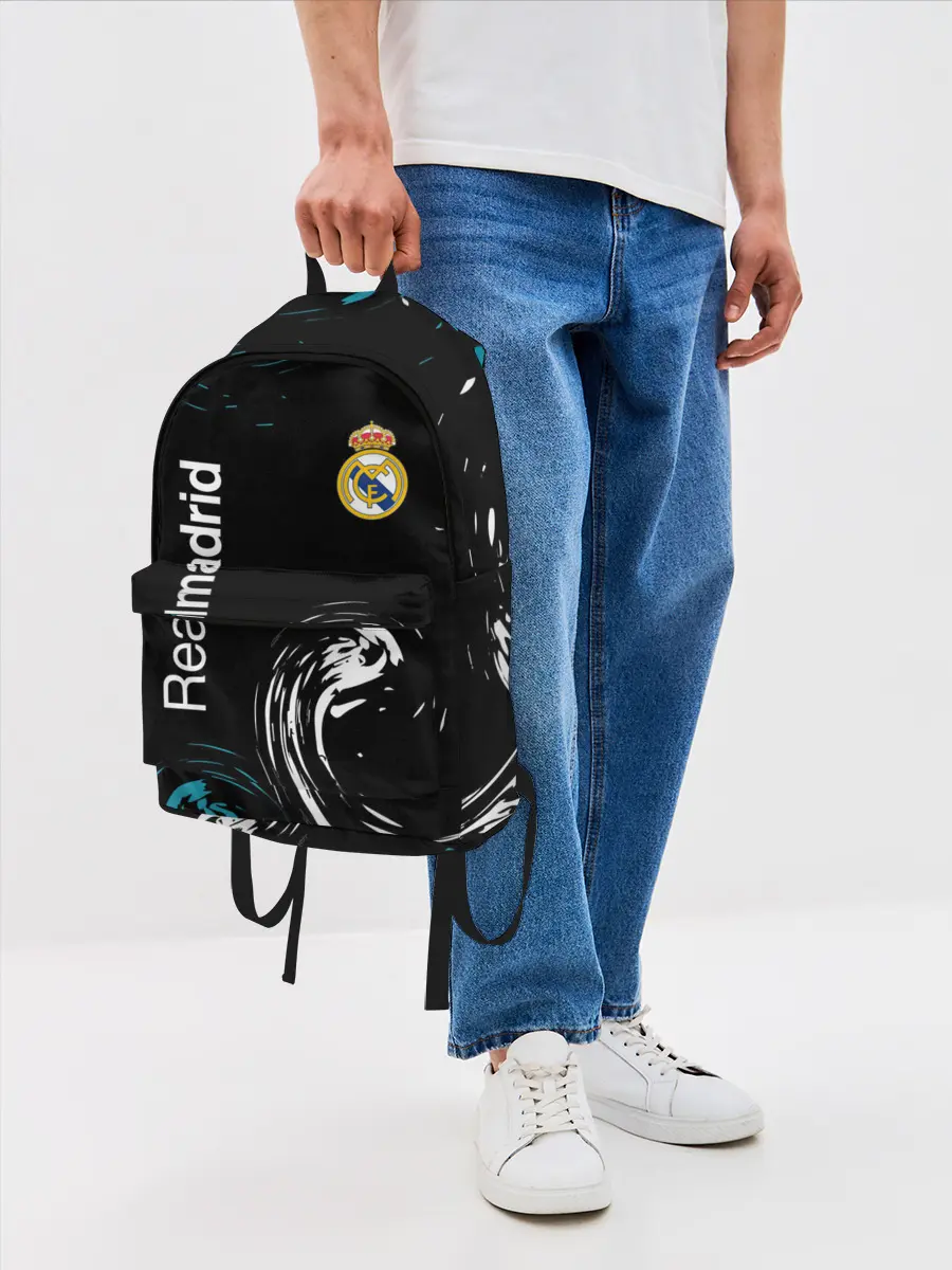 Рюкзак джинсовый / REAL MADRID.