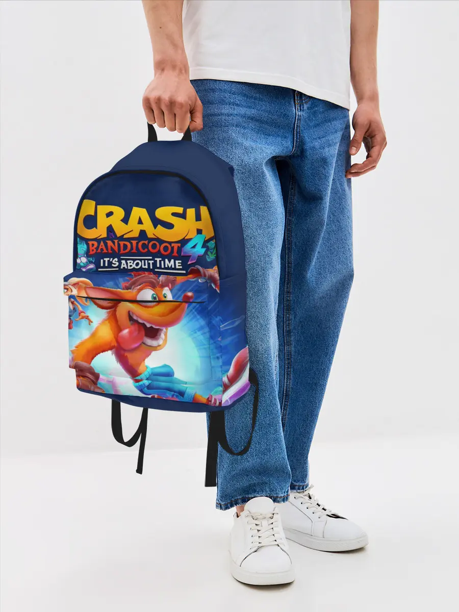 Рюкзак джинсовый / Crash Bandicoot