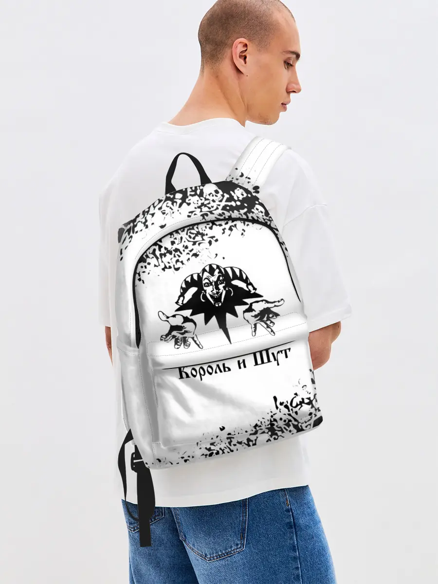 Рюкзак джинсовый / КОРОЛЬ И ШУТ