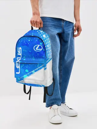 Рюкзак джинсовый / LEXUS / ЛЕКСУС