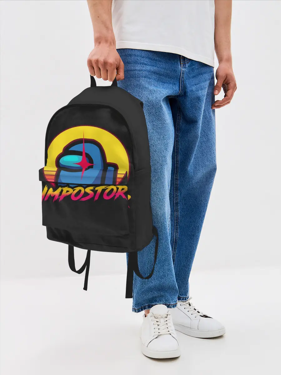 Рюкзак джинсовый / Among Us