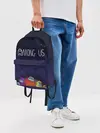 Рюкзак джинсовый / Among Us team