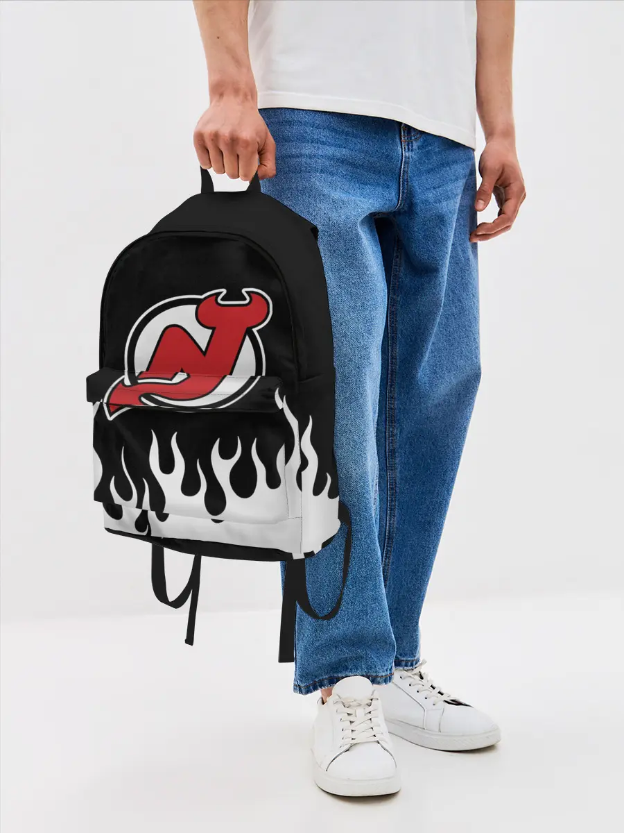 Рюкзак джинсовый / Нью-Джерси Девилз