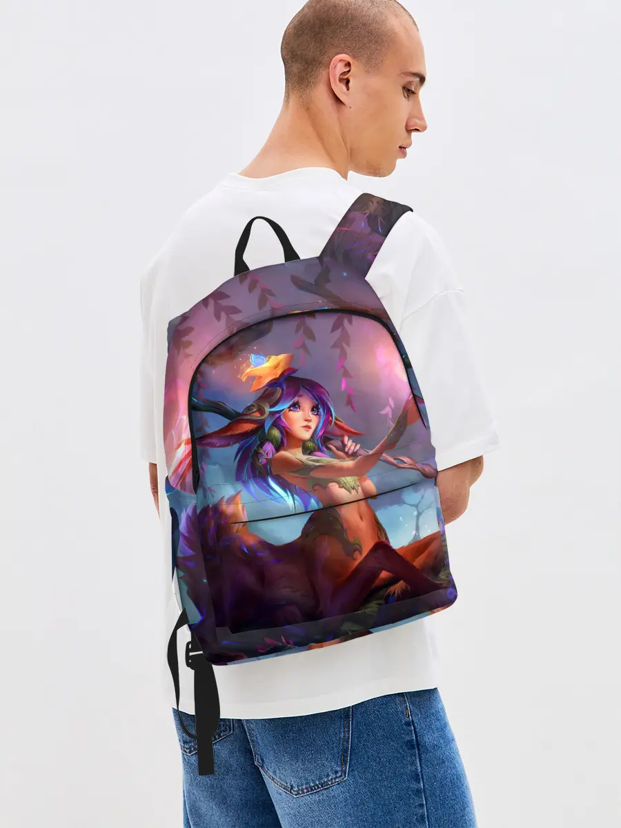 Рюкзак джинсовый / League of legends