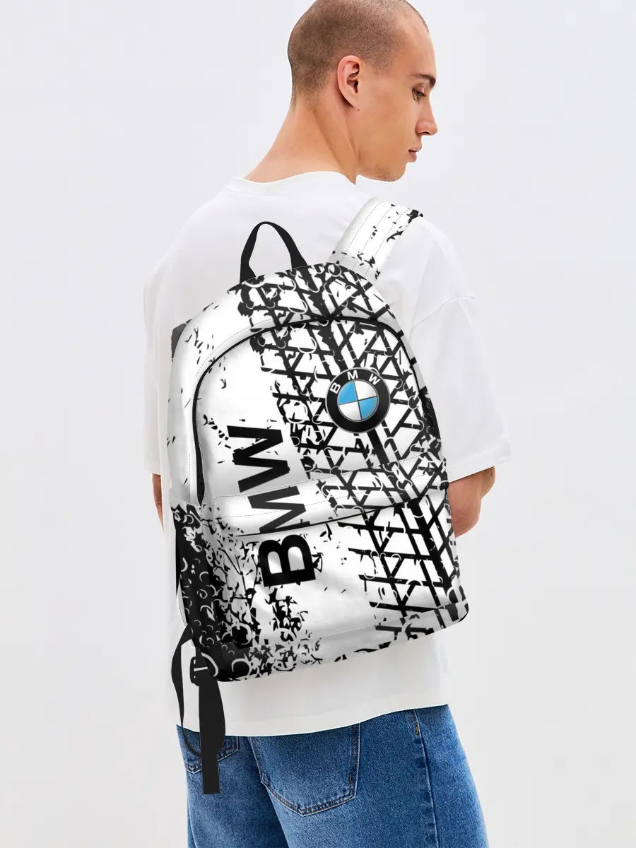 Рюкзак джинсовый / BMW.