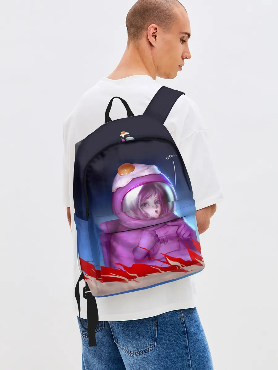 Рюкзак джинсовый / Among UsEtow