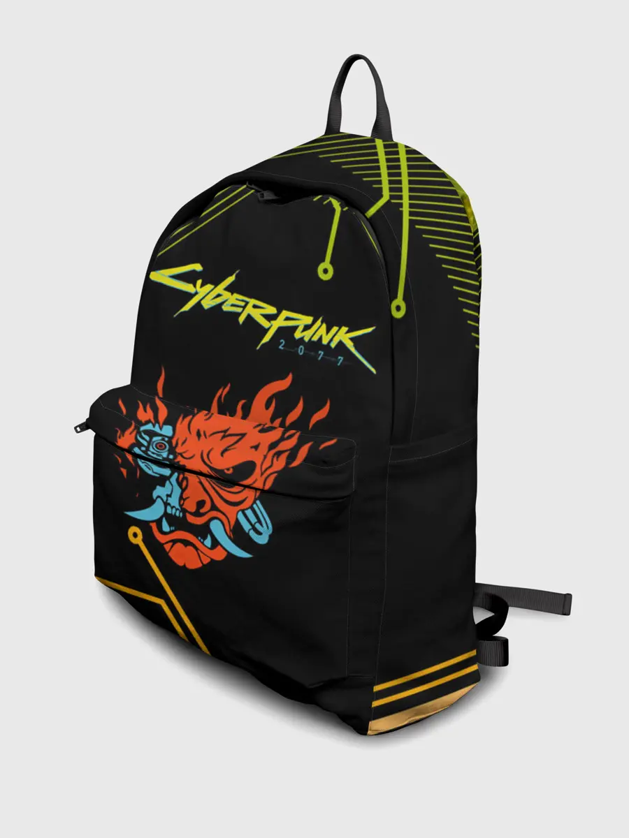 Рюкзак джинсовый / CYBERPUNK 2077.
