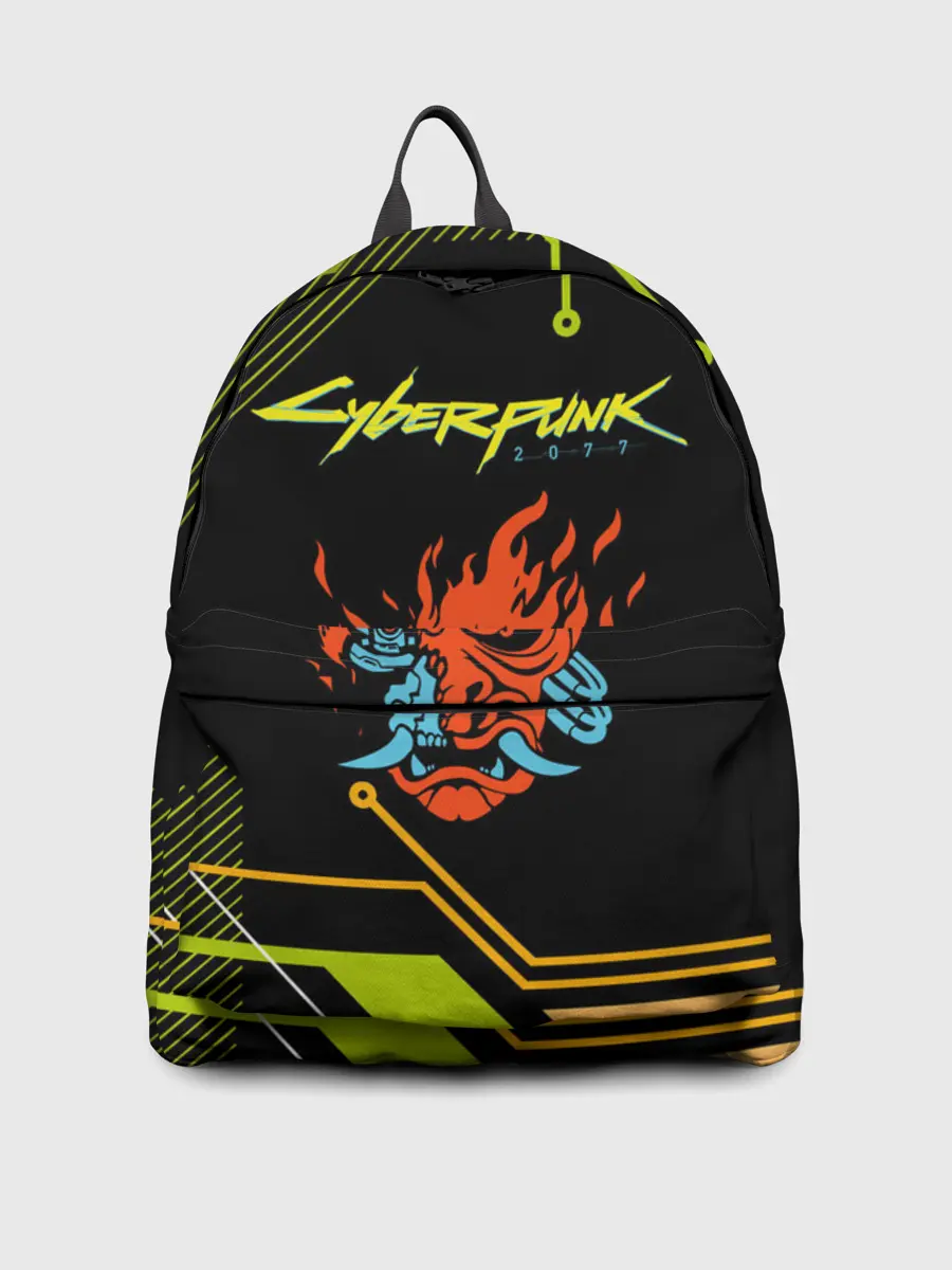 Рюкзак джинсовый / CYBERPUNK 2077.