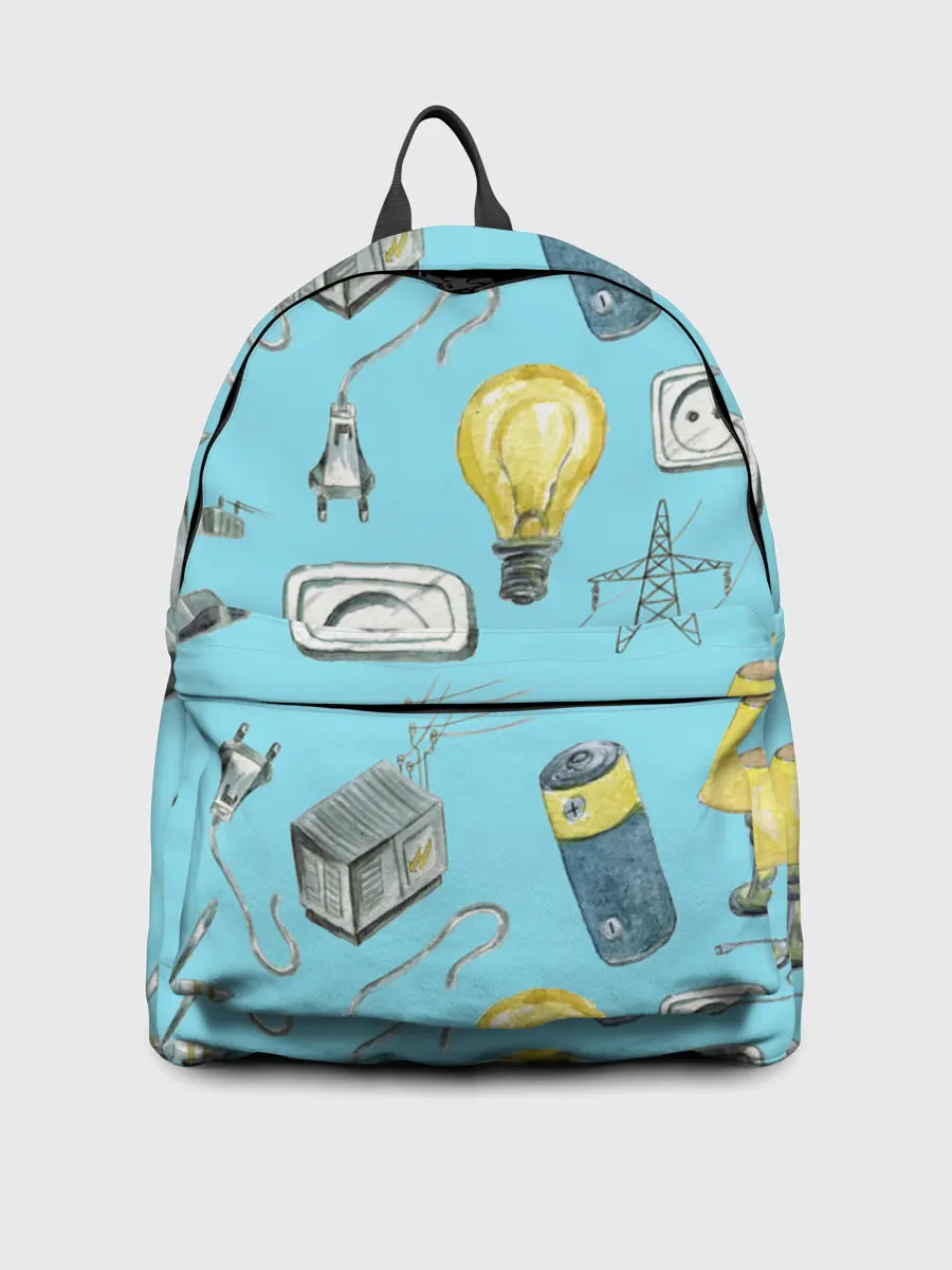 Рюкзак джинсовый / Electricity and wires