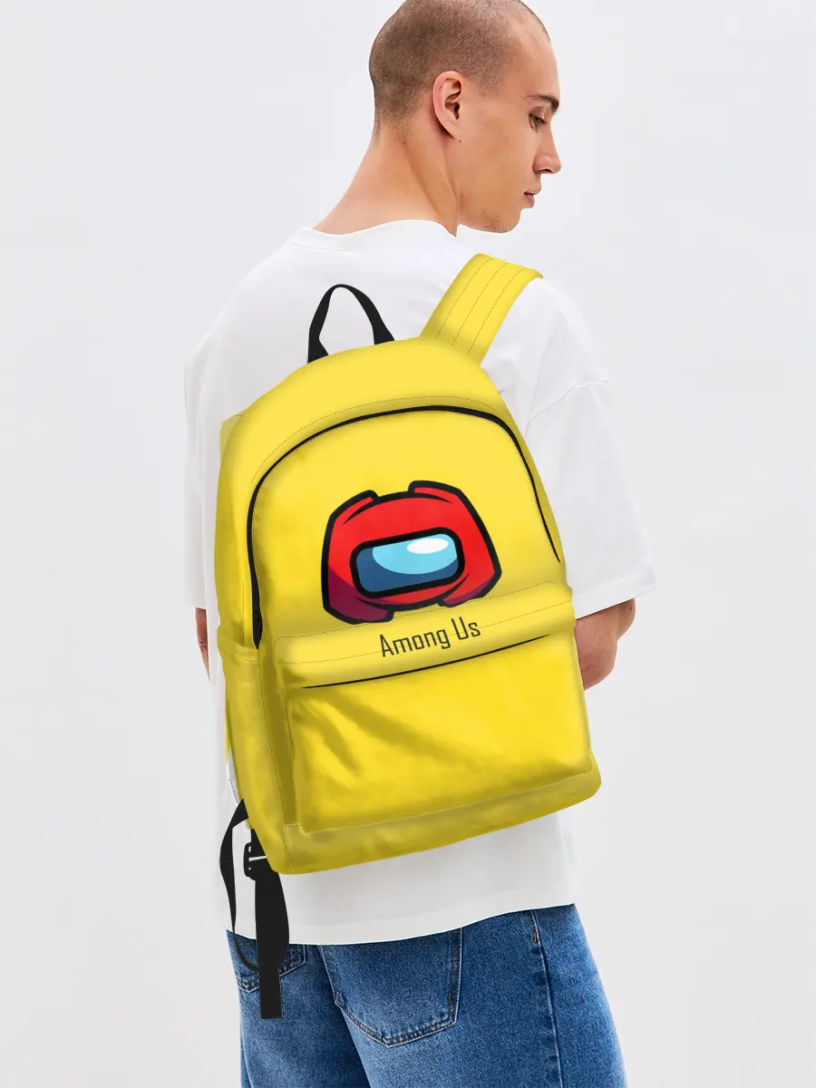 Рюкзак джинсовый / Among Us|LoGo