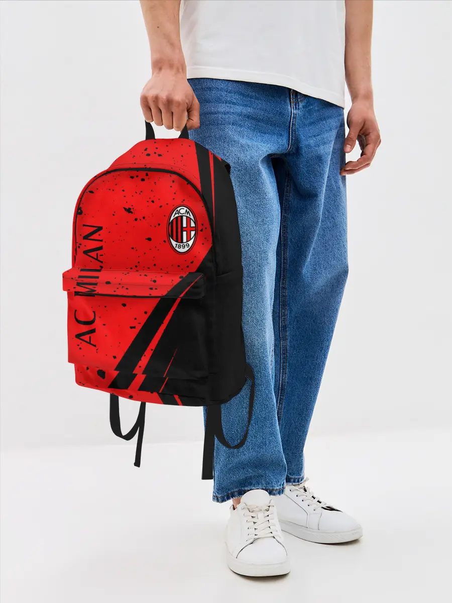 Рюкзак джинсовый / AC MILAN / МИЛАН