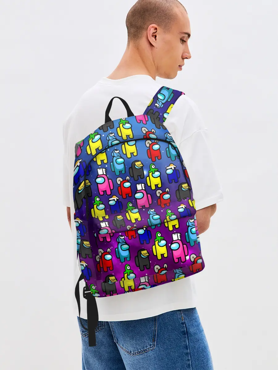 Рюкзак джинсовый / AMONG US