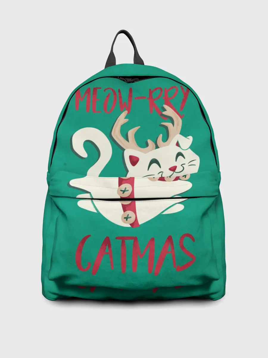 Рюкзак джинсовый / Meow-rry Catmas