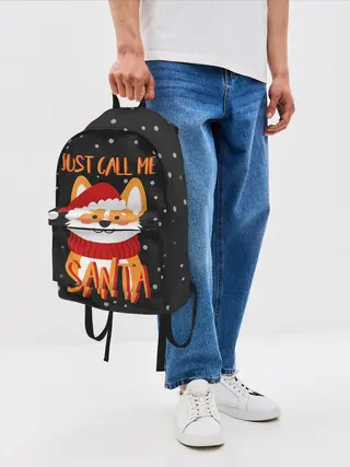 Рюкзак джинсовый / Just Call Me Santa
