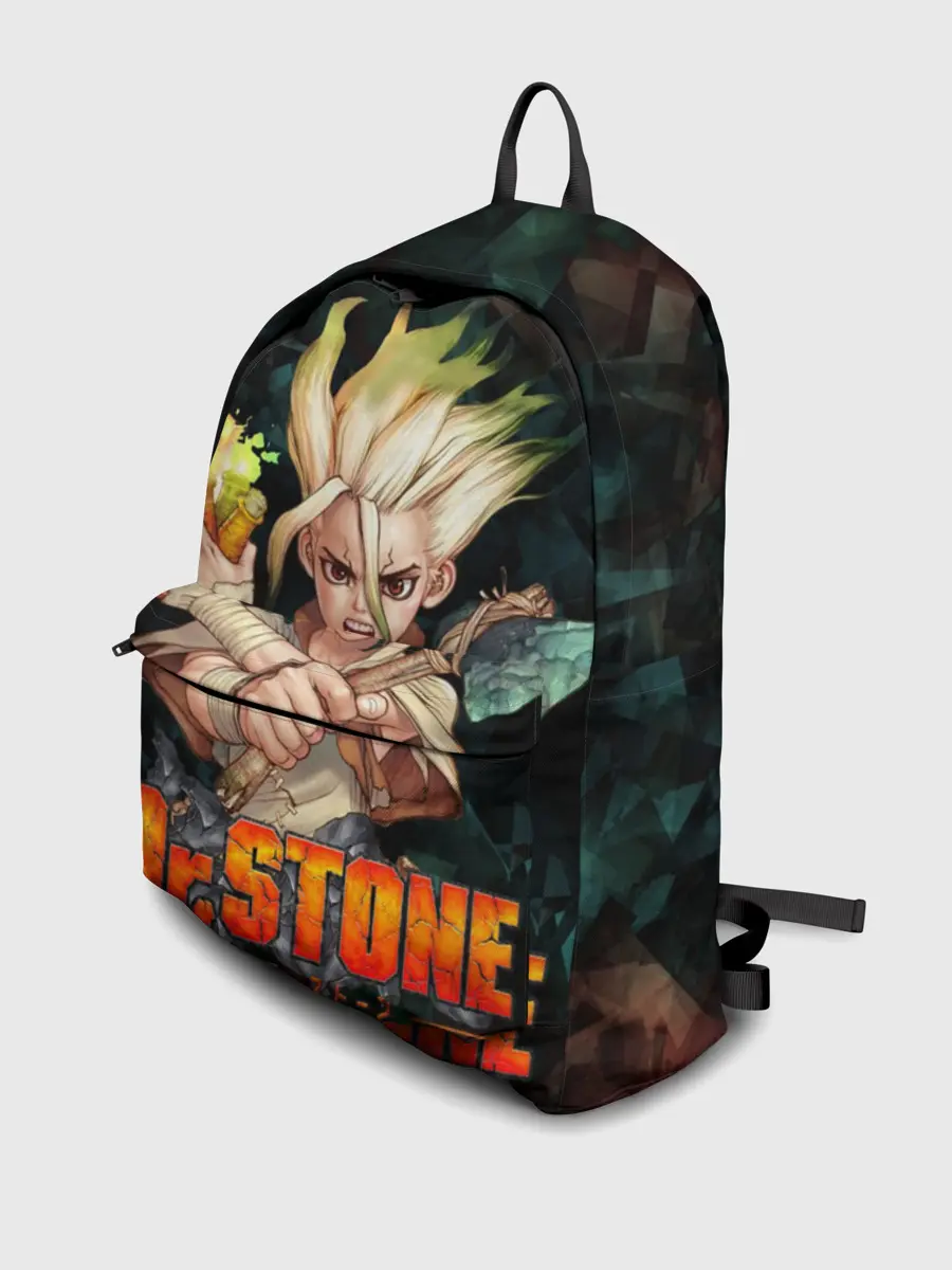 Рюкзак джинсовый / Doctor Stone | Доктор Стоун