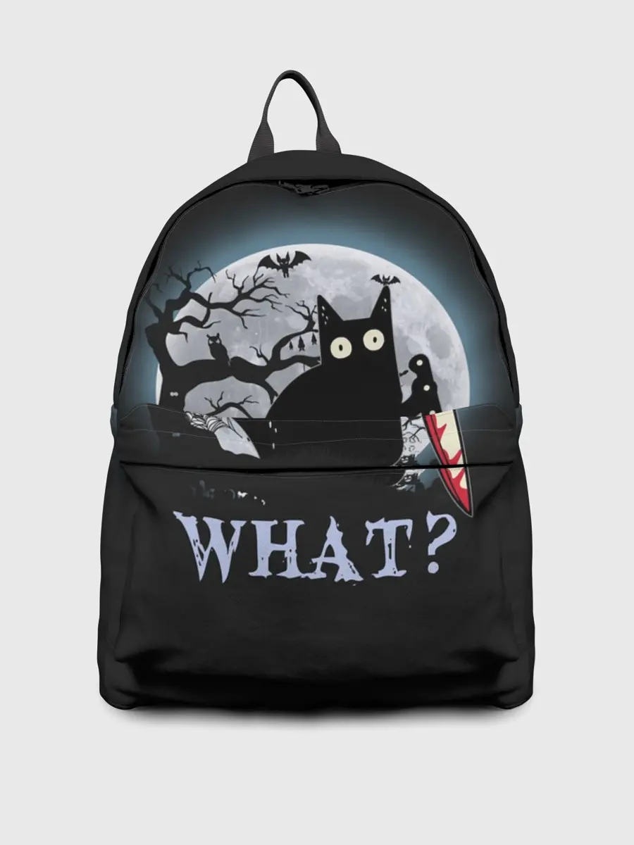 Рюкзак джинсовый / What Cat