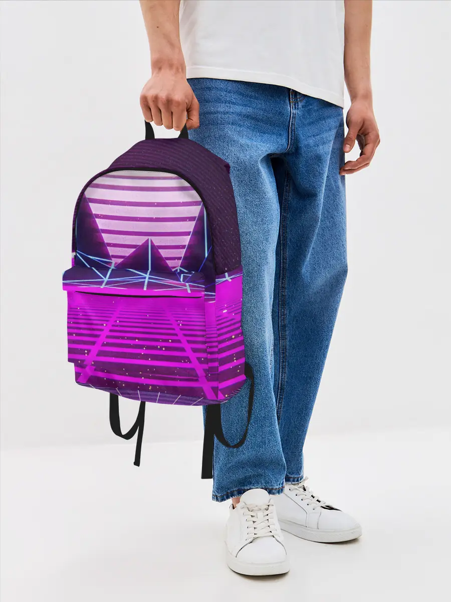 Рюкзак джинсовый / Synthwave