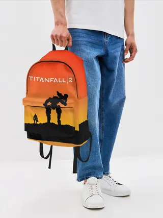 Рюкзак джинсовый / TITANFALL 2