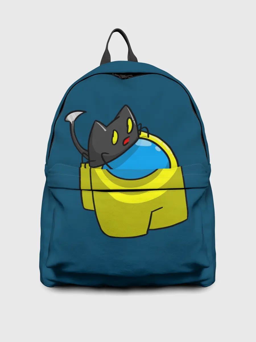 Рюкзак джинсовый / Among Us | Cat