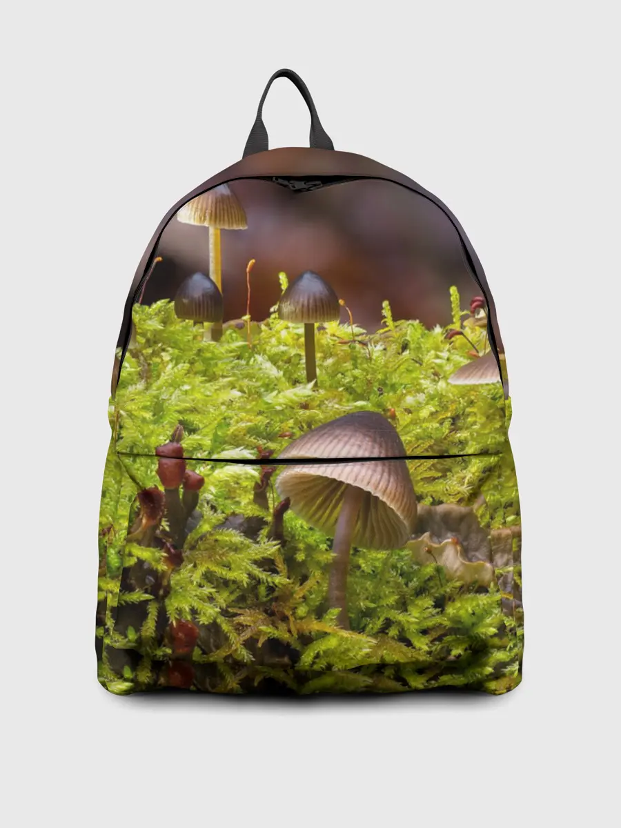 Рюкзак джинсовый / Мох