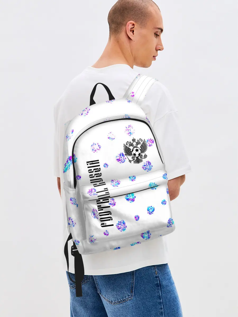 Рюкзак джинсовый / FOOTBALL RUSSIA / Футбол