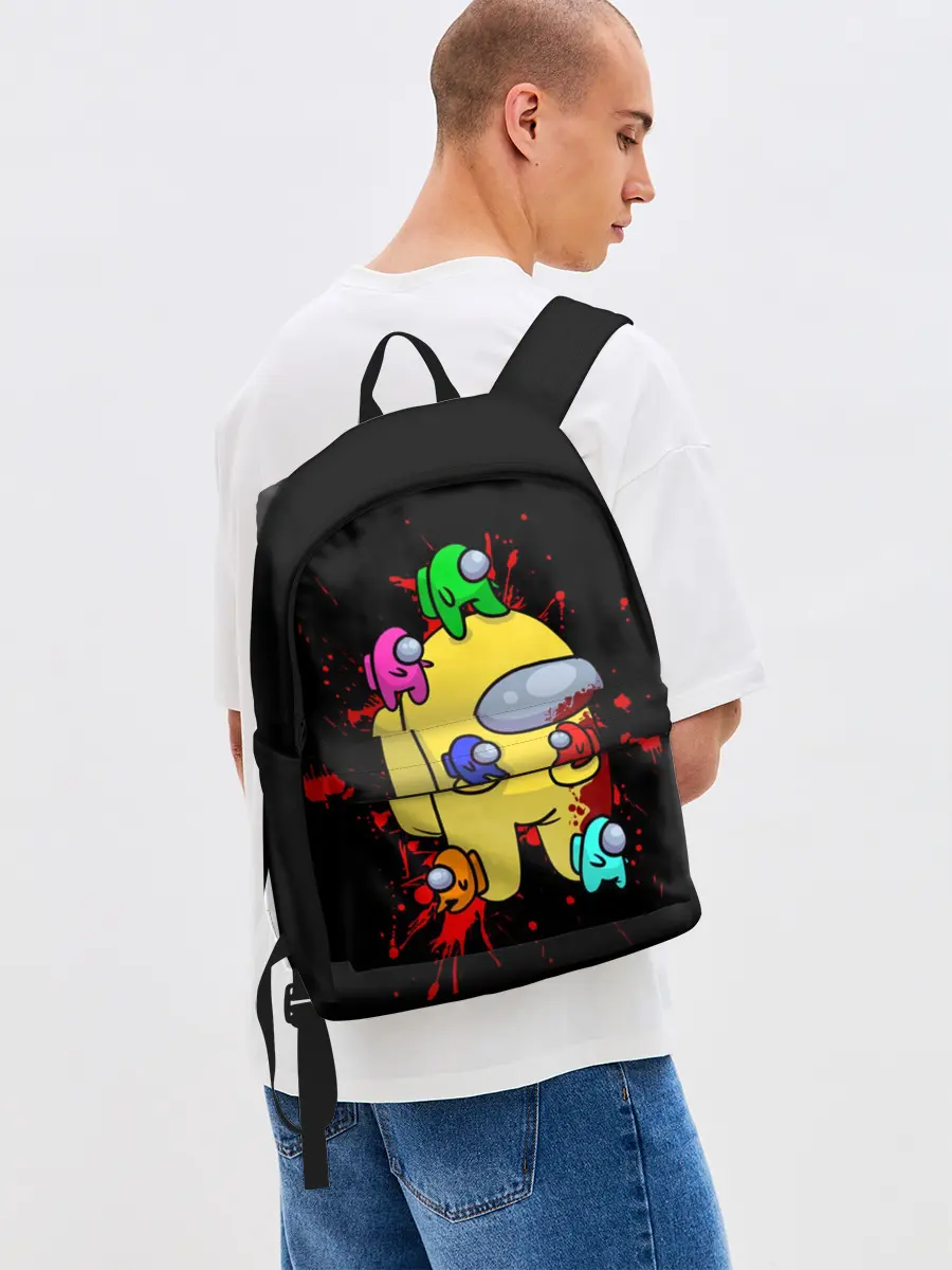 Рюкзак джинсовый / Among Us | Амонг Ас