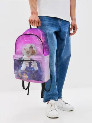 Рюкзак джинсовый / BTS