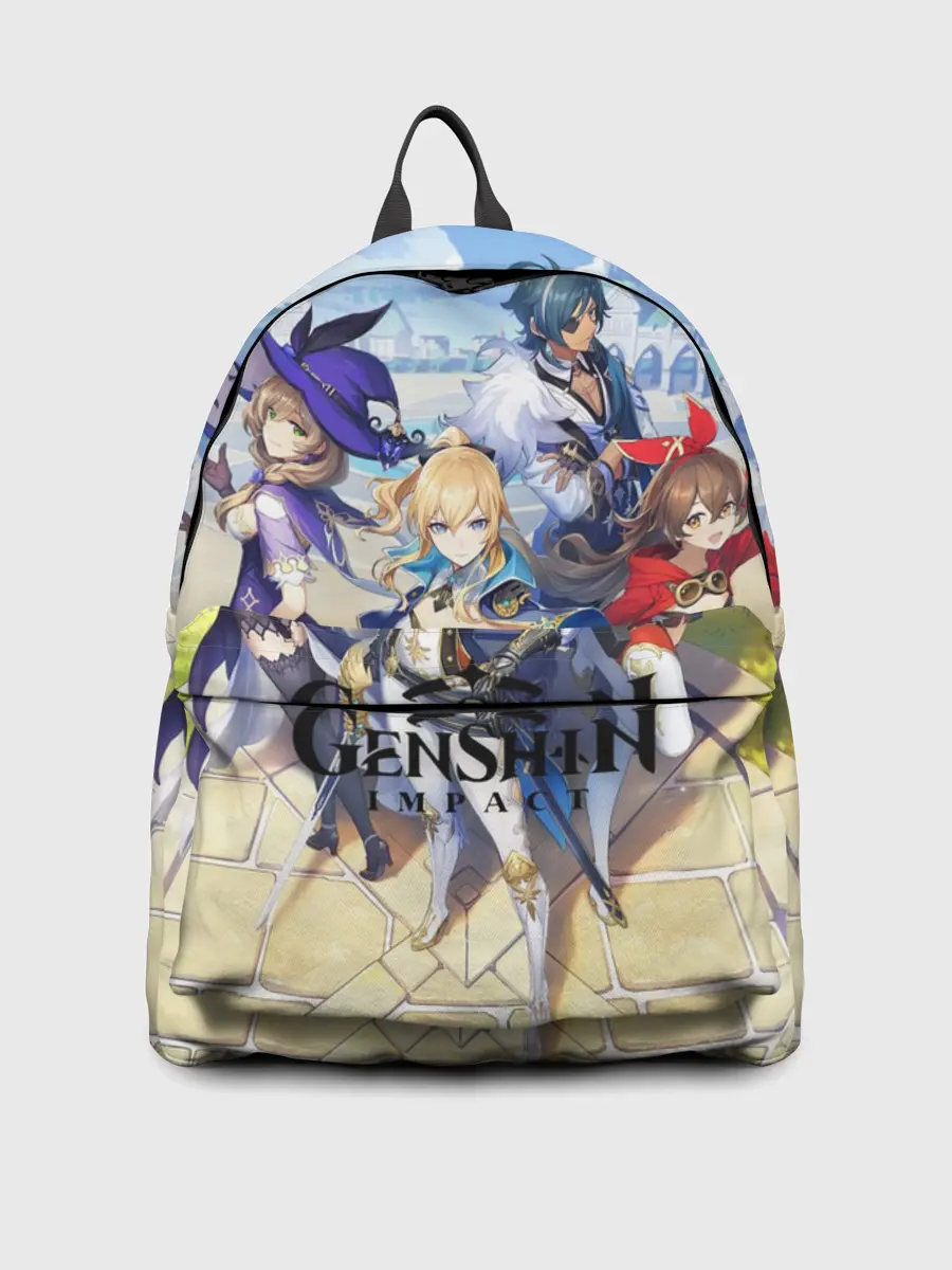 Рюкзак джинсовый / GENSHIN IMPACT