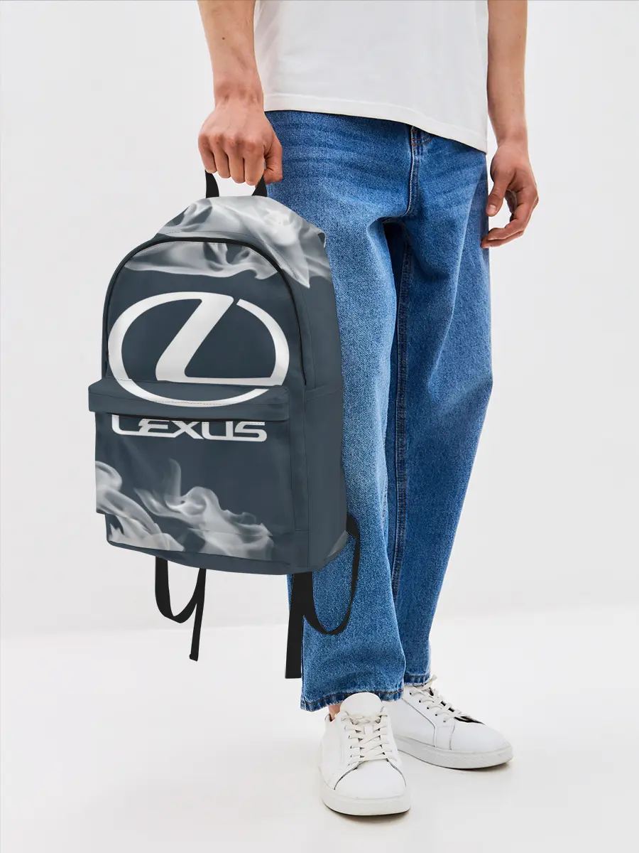 Рюкзак джинсовый / LEXUS / ЛЕКСУС